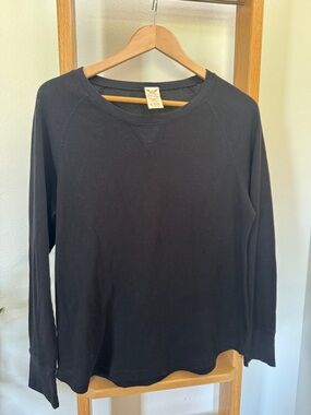 XXL Faded Glory Black Waffle Thermal Shirt great layering piece